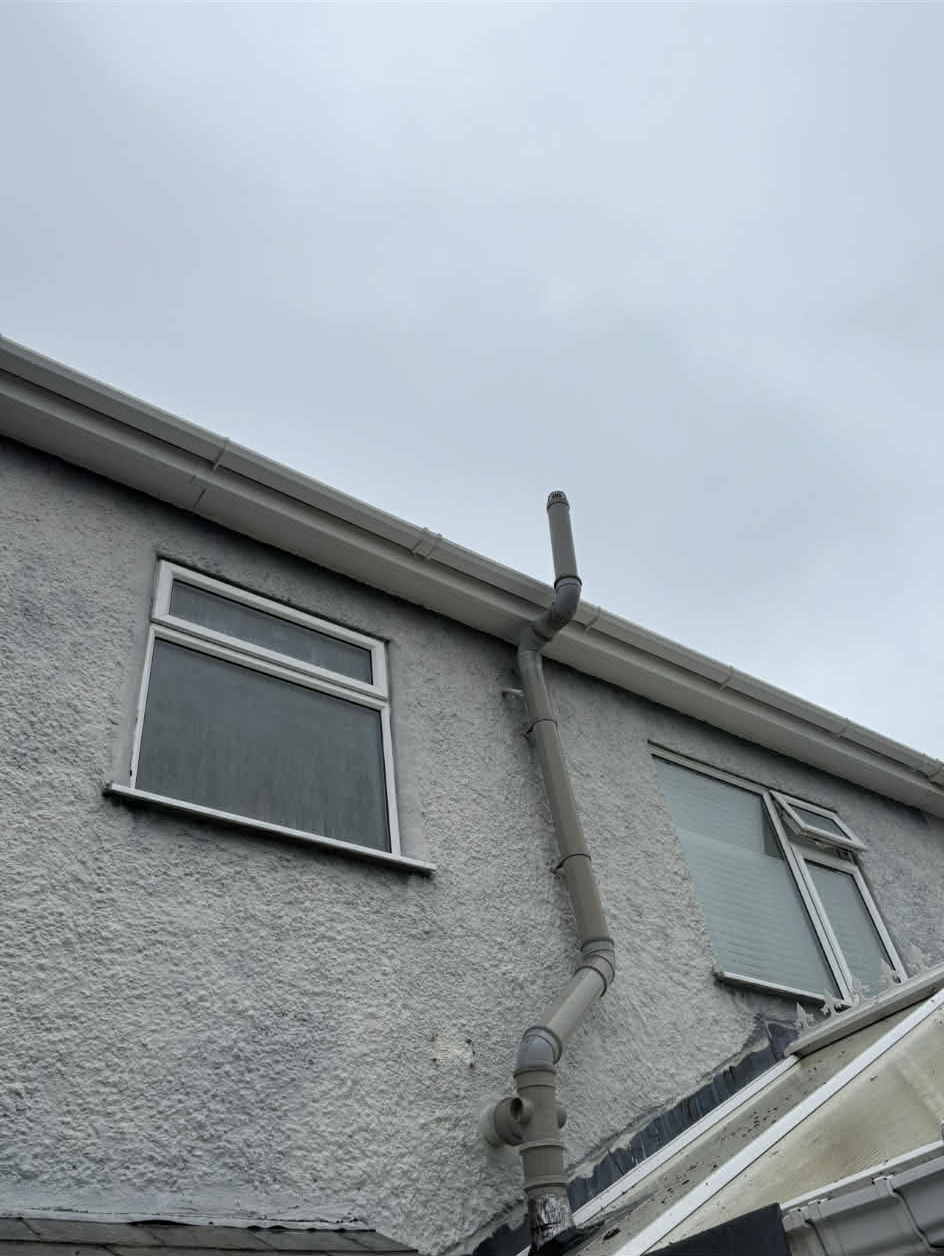 Soffit Cleaning - After cleaning